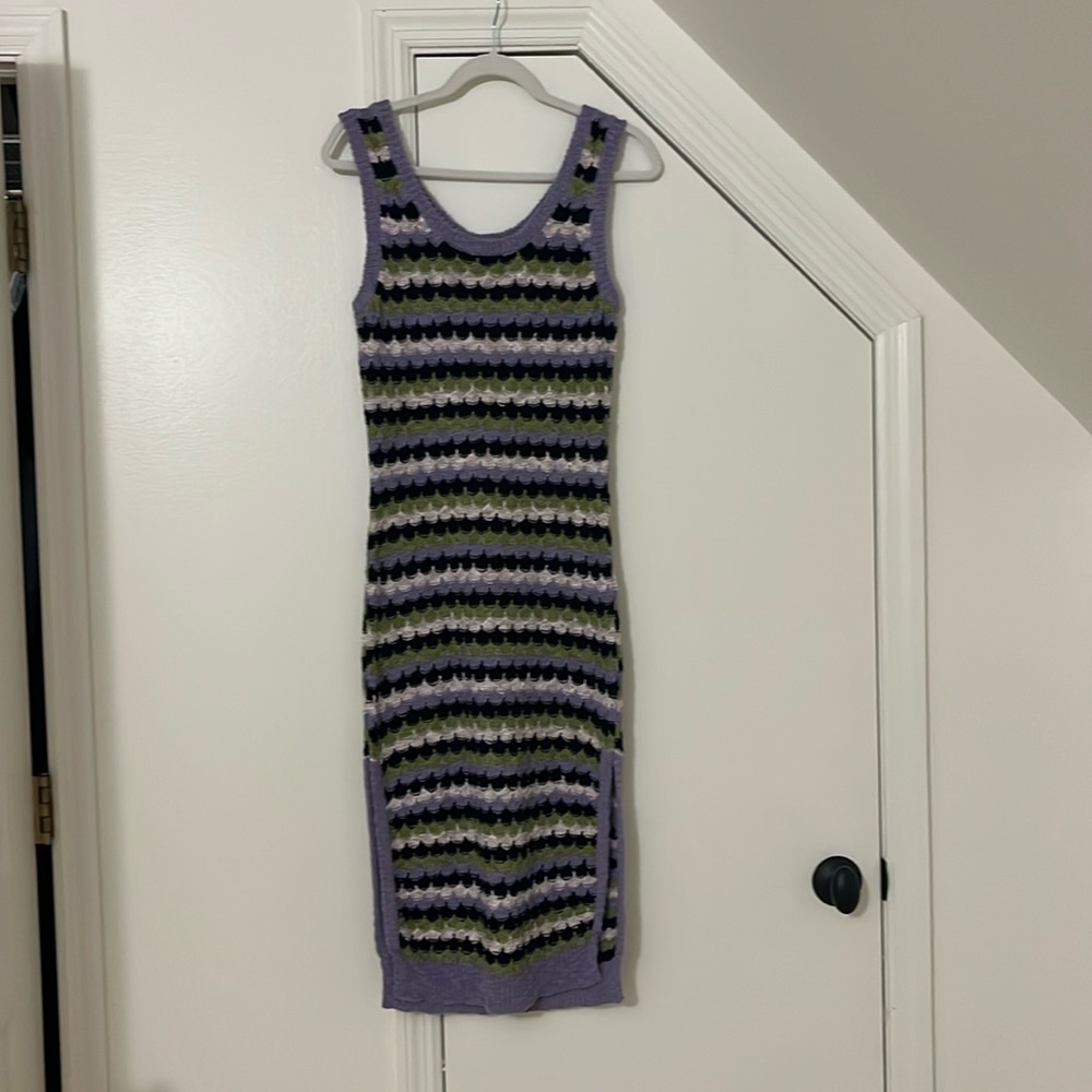 Ramy Brook crochet midi dress